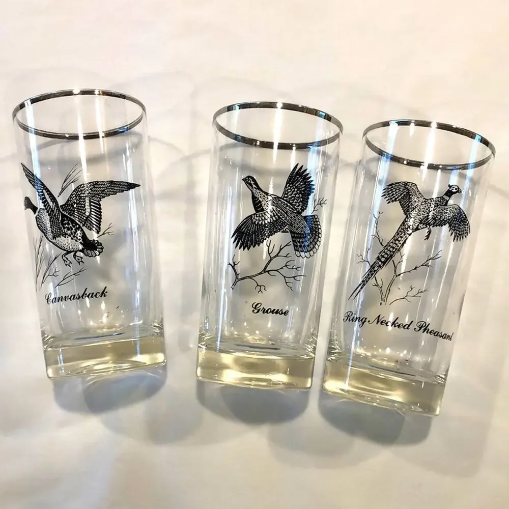 Set of 3 Federal Silver Rim Sportsman Game Bird 5-5/8